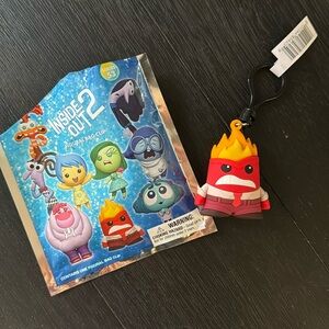 Disney Inside Out Figural Mystery Bag Charm Anger
